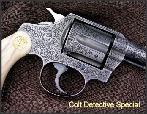 Engraved Colt Detective Special