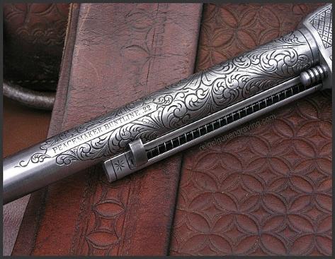 Engraved Buntline Wild West Guns, by Reigel Gun Engraving