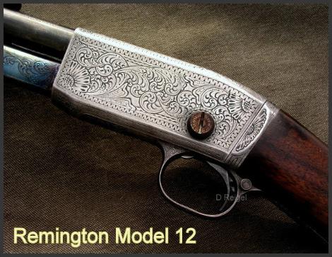 Engraved Remington Model 122