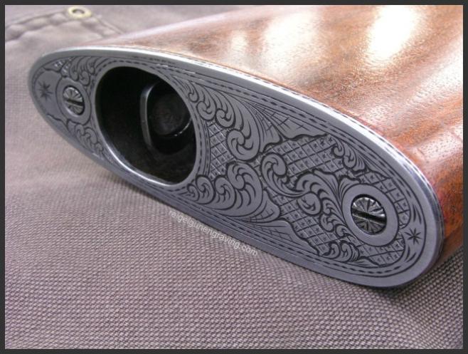 Engraved Remington Speedmaster, by Reigel Gun Engraving