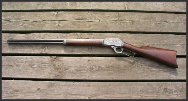 Engraved Marlin Model 1894, Reigel Gun Engraving