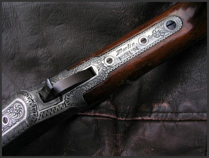 Engraved Marlin 1894 Lever Action, reigelgunengraving.com