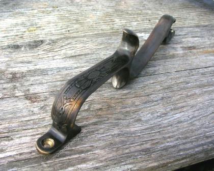Engraved Thompson Center Rifle Trigger Guard: Dennis Reigel, reigelgunengraving.com